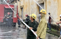 Tăng cường công tác kiểm tra, thường trực sẵn sàng chữa cháy và cứu nạn cứu hộ