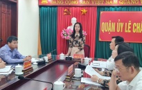 Quận ủy Lê Chân:  Phấn đấu hoàn thành và hoàn thành vượt mức dự toán thu ngân sách năm 2022