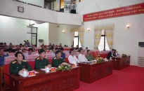 Hội nghị Tổng kết 10 năm thực hiện Nghị quyết Trung ương 8 khoá XI về “Chiến lược bảo vệ Tổ quốc trong tình hình mới”.