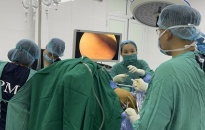 Bệnh viện Kiến An triển khai thành công phẫu thuật nội soi khớp vai