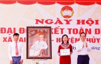 Huyện Thủy Nguyên:  Tưng bừng Ngày hội đại đoàn kết dân tộc xã Lại Xuân