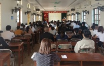 Huyện Vĩnh Bảo: 118 học viên tham gia lớp nhận thức về Đảng