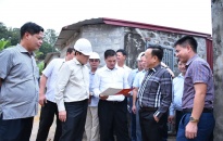 Lãnh đạo thành phố kiểm tra tình hình thực hiện các dự án trọng điểm trên địa bàn huyện Thủy Nguyên