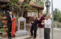 Công nhận Cây Di sản Việt Nam tại di tích Đình, Chùa Cự Lai , xã Dũng Tiến, huyện Vĩnh Bảo