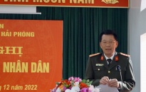 Lắng nghe ý kiến Nhân dân về lực lượng Công an cơ sở tại quận Đồ Sơn