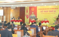 HĐND huyện An Dương: Triển khai kỳ họp thứ 12 - Kỳ họp không giấy tờ, thông qua nhiều nghị quyết quan trọng  