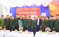 Khánh thành 'Nhà đồng đội' tặng đồng chí Đại úy quân nhân chuyên nghiệp Hoàng Văn Tâm, Ban CHQS huyện Tiên Lãng
