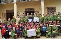Thắm thiết nghĩa tình chương trình “Hành quân xanh” tại Mai Sơn, tỉnh Sơn La