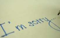 Ngẫm về việc xin lỗi