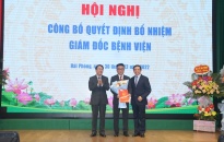 Đồng chí Đỗ Mạnh Thắng giữ chức vụ Giám đốc Bệnh viện Hữu nghị Việt Tiệp