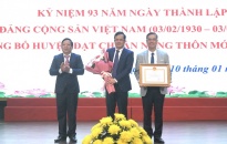 Huyện Kiến Thụy đón bằng công nhận huyện đạt chuẩn nông thôn mới