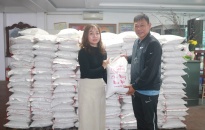 Công ty TNHH Lê Quốc: Trao tặng 1,2 tấn gạo; khánh thành Nhà Văn hoá tặng TDP đường 5/2 phường Hùng Vương