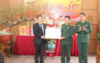 Phó Chủ tịch UBND thành phố Nguyễn Đức Thọ thăm, chúc Tết các đơn vị quân đội