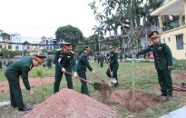 Bộ CHQS thành phố: Phát động trồng hơn 4 nghìn cây xanh nhân dịp “Tết trồng cây” năm 2023