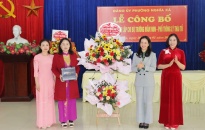 Quận ủy Lê Chân:  Công bố quyết định thành lập 2 Chi bộ Trường Mầm non - Phổ thông Lý Thái Tổ và Trường THPT Hữu nghị quốc tế