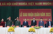 Huyện An Dương tổ chức lễ giao nhận quân năm 2023