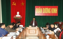 Ban Đại diện Hội đồng Quản trị Ngân hàng chính sách xã hội quận Dương Kinh triển khai phương hướng, nhiệm vụ năm 2023
