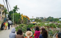 Quận Ngô Quyền  tổ chức cưỡng chế thu hồi đất để thực hiện dự án tái định cư tại phường Đằng Giang 