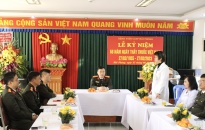 Lãnh đạo CATP chúc mừng Bệnh viện CATP nhân dịp kỷ niệm Ngày thầy thuốc Việt Nam