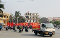 Huyện Kiến Thụy: Phát động ra quân năm an toàn giao thông 2023