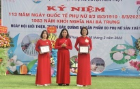 Hội LHPN huyện Kiến Thụy kỷ niệm 113 năm ngày Quốc tế Phụ nữ 8-3