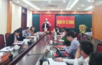 Ban Thường vụ quận Lê Chân:  Xác định 11 nhiệm vụ trọng tâm thực hiện trong tháng 3-2023