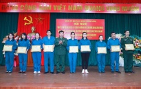Ban chỉ huy quân sự quận Hồng Bàng tổ chức Hội thi cán bộ giảng dạy chính trị năm 2023