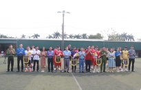 Đội tuyển Đoàn Thanh niên CAQ Kiến An giành ngôi vô địch giải giao hữu bóng đá