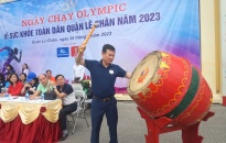 Quận Lê Chân:  Phát động tháng hoạt động thể dục, thể thao và Ngày chạy Olimpic vì sức khỏe toàn dân