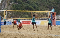 Sôi nổi Giải vô địch trẻ Quốc gia môn bóng chuyền bãi biển năm 2023 tại thị trấn Cát Bà (huyện Cát Hải)