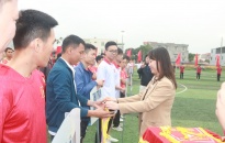 Giải bóng đá huyện An Dương năm 2023: Thu hút 19 đội tham gia tranh tài