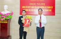 Đồng chí Trần Quang Tường giữ chức Bí thư Đảng đoàn Hội Nông dân thành phố nhiệm kỳ 2018-2023