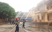 Phường Dư Hàng Kênh (Lê Chân):  Thực tập phương án phòng cháy, chữa cháy và cứu nạn, cứu hộ tại tổ dân phố