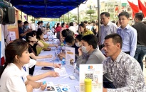 25 doanh nghiệp tham gia phiên giao dịch việc làm lưu động tại quận Lê Chân