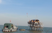 Cưỡng chế buộc thực hiện biện pháp khắc phục hậu quả đối với các hộ dân nuôi thủy sản không được cơ quan nhà nước có thẩm quyền cấp phép (giai đoạn 2) trên khu vực biển huyện Kiến Thụy