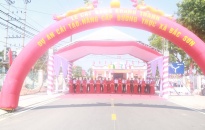 Huyện An Dương: Khánh thành Dự án cải tạo, nâng cấp đường trục xã Bắc Sơn