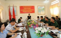 Đảng ủy Quân sự huyện Tiên Lãng: Tập trung làm tốt công tác chuẩn bị, quyết tâm hoàn thành tốt nhiệm vụ diễn tập khu vực phòng thủ 