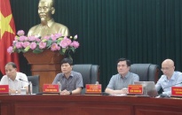 UBND thành phố làm việc với Đoàn công tác của Bộ Công thương về xây dựng Đề án Chiến lược phát triển dịch vụ logistics Việt Nam 