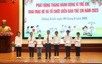 Quận Dương Kinh triển khai Tháng hành động vì trẻ em, Khai mạc hoạt động hè và tổ chức Diễn đàn trẻ em năm 2023