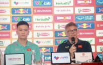 Họp báo trước trận giao hữu quốc tế giữa đội tuyển Quốc gia Việt Nam gặp đội tuyển Hồng Kông (Trung Quốc) vào ngày 15-6