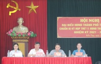 Đại biểu HĐND thành phố tiếp xúc cử tri huyện Kiến Thuỵ chuẩn bị Kỳ họp thứ 11 HĐND thành phố khoá XVI