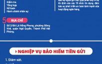 Infographic - Giới thiệu về Chi nhánh Bảo hiểm tiền gửi Việt Nam  khu vực Đông Bắc bộ