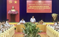 Huyện ủy Cát Hải tổ chức Hội nghị Ban Chấp hành Đảng bộ huyện lần thứ 13 (khóa XII)