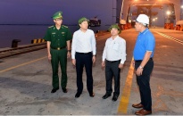 Phó Chủ tịch UBND thành phố Hoàng Minh Cường kiểm tra thực tế công tác chuẩn bị phòng chống bão tại các quận Hải An và Ngô Quyền