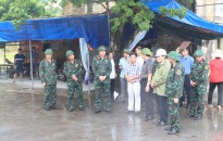 Bộ Chỉ huy quân sự thành phố kiểm tra công tác phòng chống bão tại huyện Thuỷ Nguyên