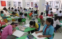 Cuộc thi vẽ tranh thiếu nhi hè 2023: Uơm mầm tài năng cho lớp trẻ thành phố