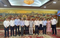 Chủ tịch UBND thành phố tiếp, làm việc với Chủ tịch Công ty TNHH cổ phần Tập đoàn Điện khí Wolong
