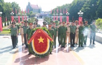 Công đoàn Công an thành phố: Nhiều hoạt động ý nghĩa kỷ niệm 76 năm Ngày Thương binh, Liệt sỹ; 94 năm Ngày thành lập Công đoàn Việt Nam