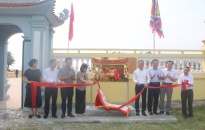 Huyện Vĩnh Bảo: Khánh thành công trình Nhà lưu niệm Danh y Đào Công Chính
