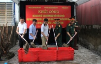 Khởi công xây dựng nhà Đại đoàn kết tặng gia đình chiến sĩ nhập ngũ năm 2023 tại quận Hồng Bàng